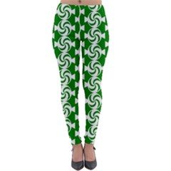 Candy Illustration Pattern Lightweight Velour Leggings by GardenOfOphir