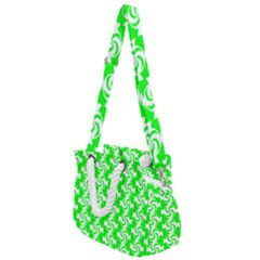 Candy Illustration Pattern Rope Handles Shoulder Strap Bag by GardenOfOphir