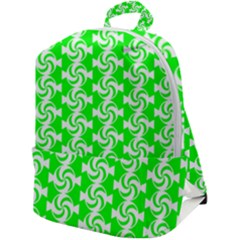 Candy Illustration Pattern Zip Up Backpack by GardenOfOphir