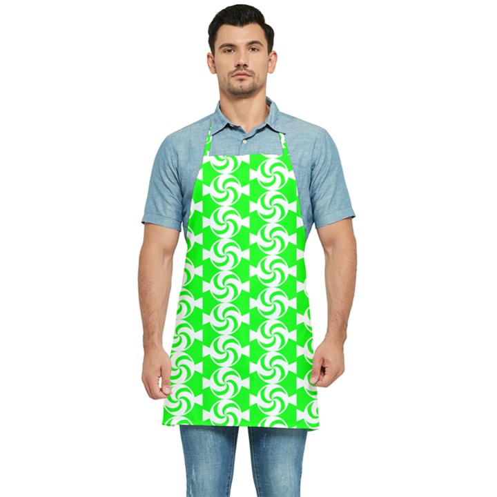 Candy Illustration Pattern Kitchen Apron