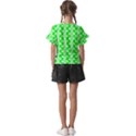 Candy Illustration Pattern Kids  Cut Out Flutter Sleeves View2