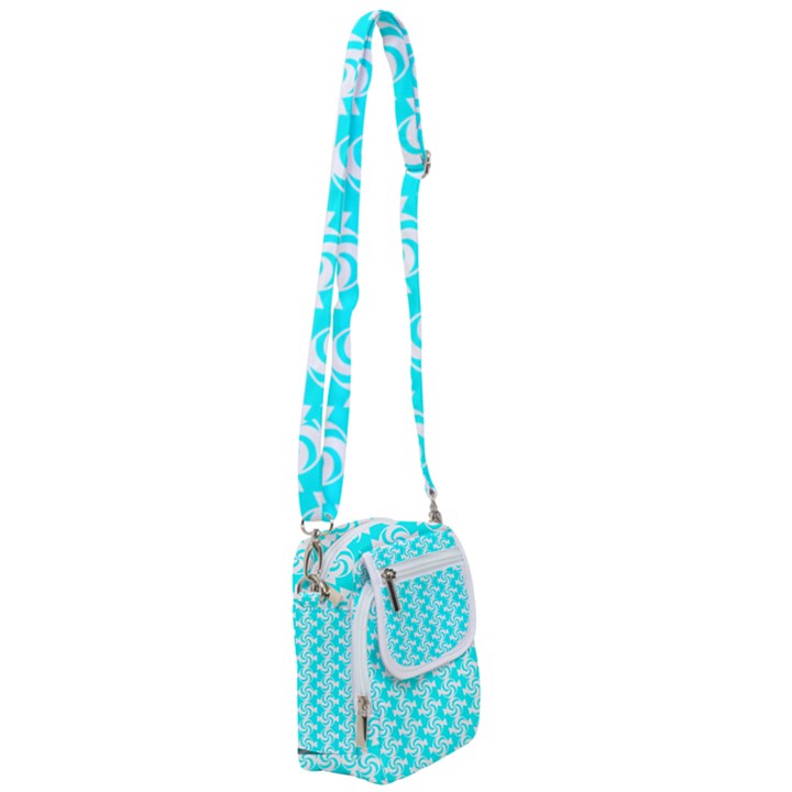 Candy Illustration Pattern Shoulder Strap Belt Bag