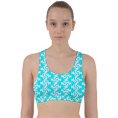 Candy Illustration Pattern Back Weave Sports Bra by GardenOfOphir