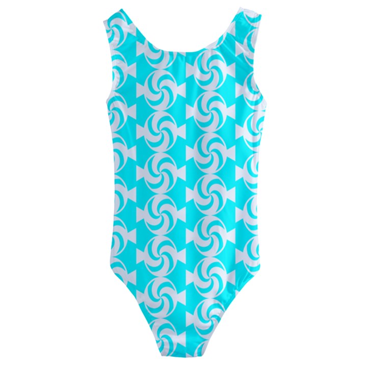 Candy Illustration Pattern Kids  Cut-Out Back One Piece Swimsuit