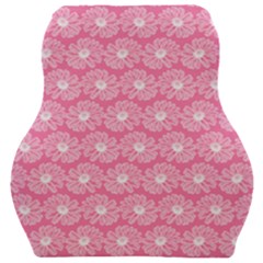 Pink Gerbera Daisy Vector Tile Pattern Car Seat Velour Cushion  by GardenOfOphir