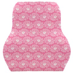 Pink Gerbera Daisy Vector Tile Pattern Car Seat Back Cushion  by GardenOfOphir