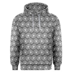 Gerbera Daisy Vector Tile Pattern Men s Overhead Hoodie by GardenOfOphir