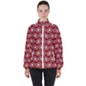 Gerbera Daisy Vector Tile Pattern Women s High Neck Windbreaker View1