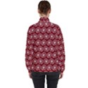 Gerbera Daisy Vector Tile Pattern Women s High Neck Windbreaker View2