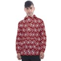 Gerbera Daisy Vector Tile Pattern Men s Front Pocket Pullover Windbreaker View1