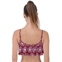 Gerbera Daisy Vector Tile Pattern Frill Bikini Top View2