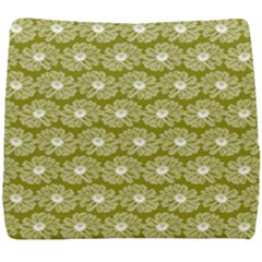 Gerbera Daisy Vector Tile Pattern Seat Cushion by GardenOfOphir