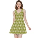 Gerbera Daisy Vector Tile Pattern Inside Out Reversible Sleeveless Dress View1