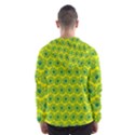 Gerbera Daisy Vector Tile Pattern Men s Hooded Windbreaker View2