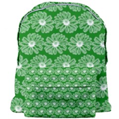 Gerbera Daisy Vector Tile Pattern Giant Full Print Backpack by GardenOfOphir