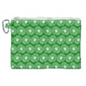 Gerbera Daisy Vector Tile Pattern Canvas Cosmetic Bag (XL) View1