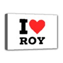 I love roy Deluxe Canvas 18  x 12  (Stretched) View1