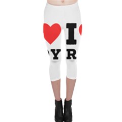 I Love Roy Capri Leggings  by ilovewhateva