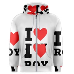 I Love Roy Men s Zipper Hoodie by ilovewhateva