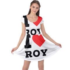 I Love Roy Cap Sleeve Dress by ilovewhateva