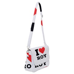 I Love Roy Shoulder Bag With Back Zipper by ilovewhateva