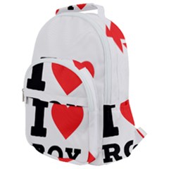 I Love Roy Rounded Multi Pocket Backpack by ilovewhateva