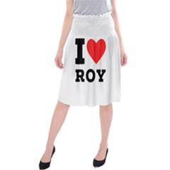 I Love Roy Midi Beach Skirt by ilovewhateva