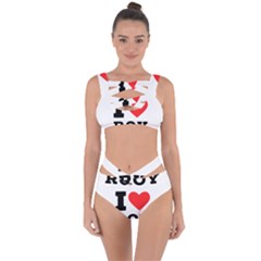 I Love Roy Bandaged Up Bikini Set  by ilovewhateva