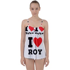 I Love Roy Babydoll Tankini Set by ilovewhateva