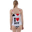 I love roy Twist Front Tankini Set View2