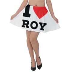 I Love Roy Velvet Skater Skirt by ilovewhateva