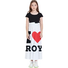 I Love Roy Kids  Flared Maxi Skirt by ilovewhateva