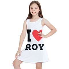 I Love Roy Kids  Lightweight Sleeveless Dress by ilovewhateva