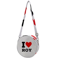 I Love Roy Crossbody Circle Bag by ilovewhateva