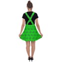 Gerbera Daisy Vector Tile Pattern Velvet Suspender Skater Skirt View2