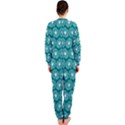 Gerbera Daisy Vector Tile Pattern OnePiece Jumpsuit (Ladies) View2