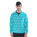 Gerbera Daisy Vector Tile Pattern Men s Windbreaker View1