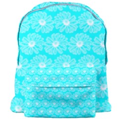 Gerbera Daisy Vector Tile Pattern Giant Full Print Backpack by GardenOfOphir