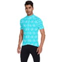 Gerbera Daisy Vector Tile Pattern Men s Short Sleeve Cycling Jersey View2