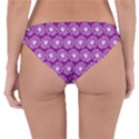 Gerbera Daisy Vector Tile Pattern Reversible Hipster Bikini Bottoms View2