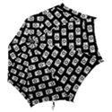 Modern Chic Vector Camera Illustration Pattern Hook Handle Umbrellas (Medium) View2