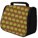 Burger Snadwich Food Tile Pattern Full Print Travel Pouch (Big) View1