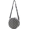 Modern Chic Vector Camera Illustration Pattern Crossbody Circle Bag View1