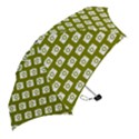 Modern Chic Vector Camera Illustration Pattern Mini Folding Umbrellas View2