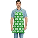 Modern Chic Vector Camera Illustration Pattern Kitchen Apron View1