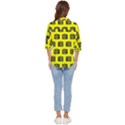 Modern Chic Vector Camera Illustration Pattern Women s Quarter Sleeve Pocket Shirt View4