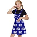 Modern Chic Vector Camera Illustration Pattern Kids  Apron Dress View2