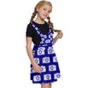 Modern Chic Vector Camera Illustration Pattern Kids  Apron Dress View3