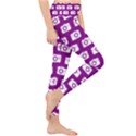 Modern Chic Vector Camera Illustration Pattern Lightweight Velour Classic Yoga Leggings View4