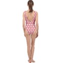 Modern Chic Vector Camera Illustration Pattern Center Cut Out Swimsuit View2